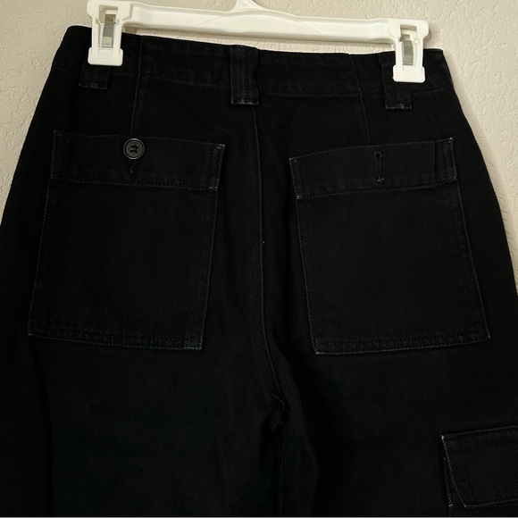 Reformation Gia Cargo Pants 25 High Rise Organic Tencel - Picture 7 of 12